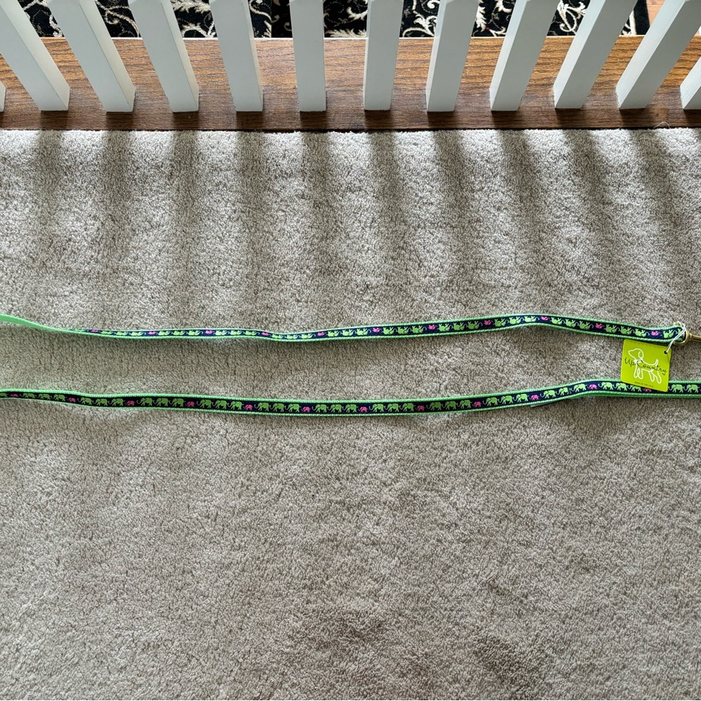 Up Country dog leash NWT (elephant print)